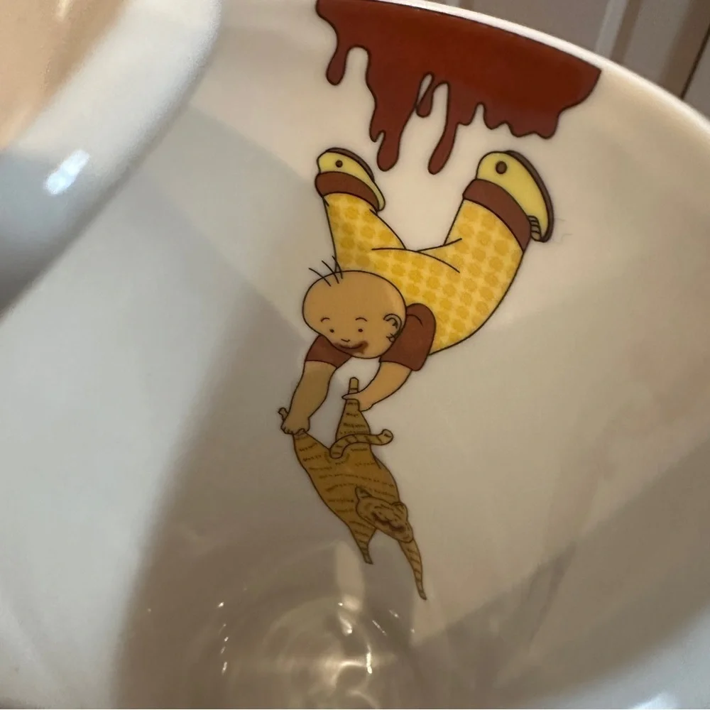 Alice for Max Brenner Chocolate by the Bald Man Ceramic Milkshake Cup Iris Zohar